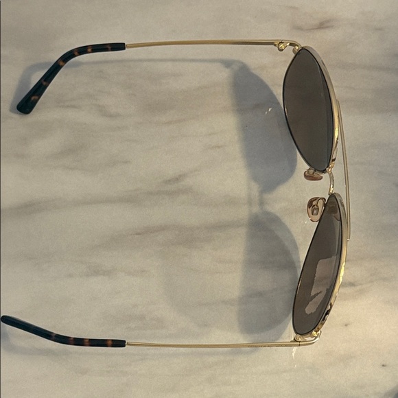 Michael Kors MK 5016 Kendall Gold toned Aviator Sunglasses...